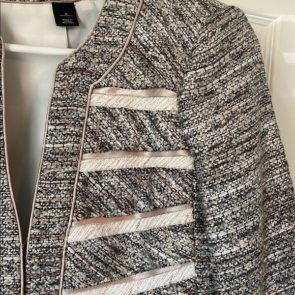 NWT White House Black Market Tweed Jacket - Picture 4 of 7
